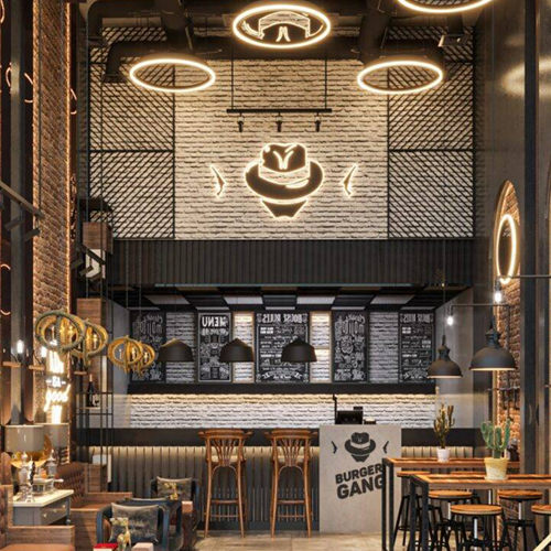تصميم مطاعم